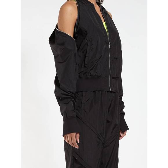 NEW IANUA adina bomber jacket in black - Picture 4 of 5